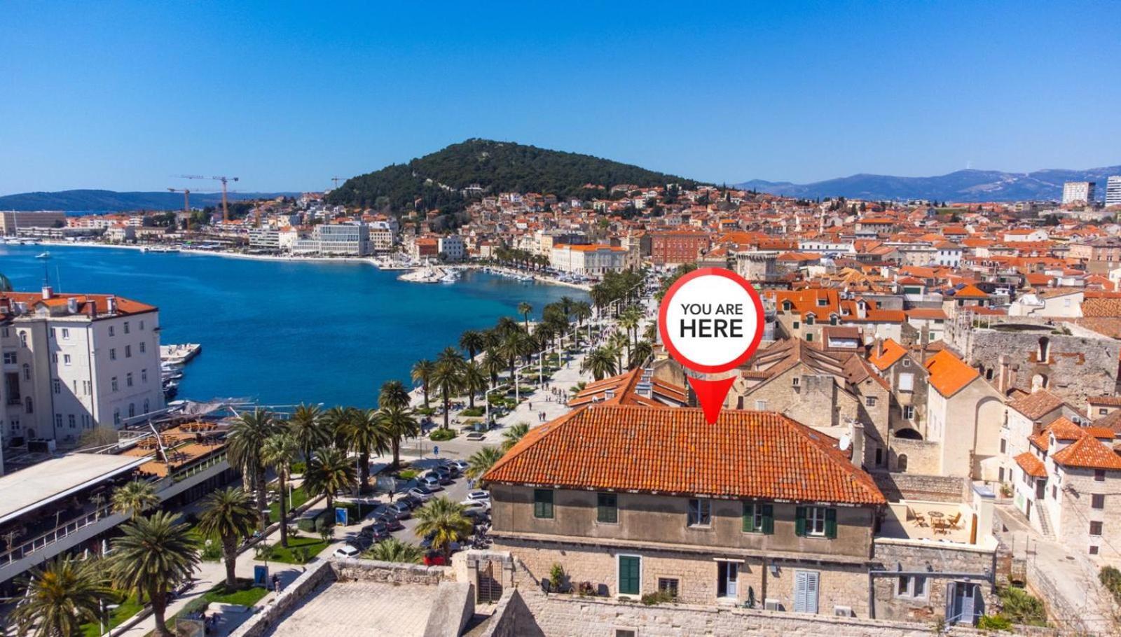 Diocletian Tower - Bella Vista & Palazzo Split Dış mekan fotoğraf
