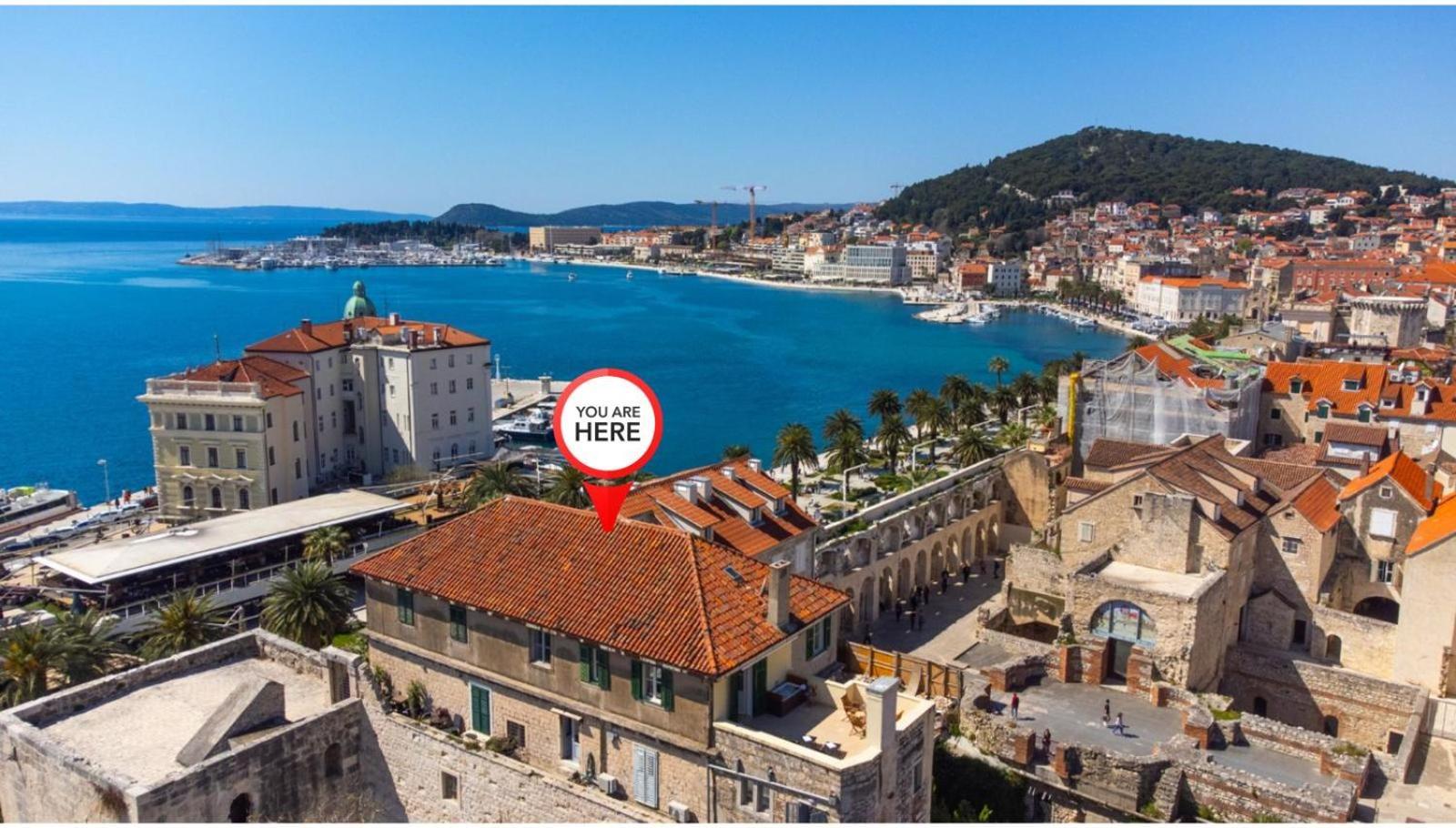 Diocletian Tower - Bella Vista & Palazzo Split Dış mekan fotoğraf