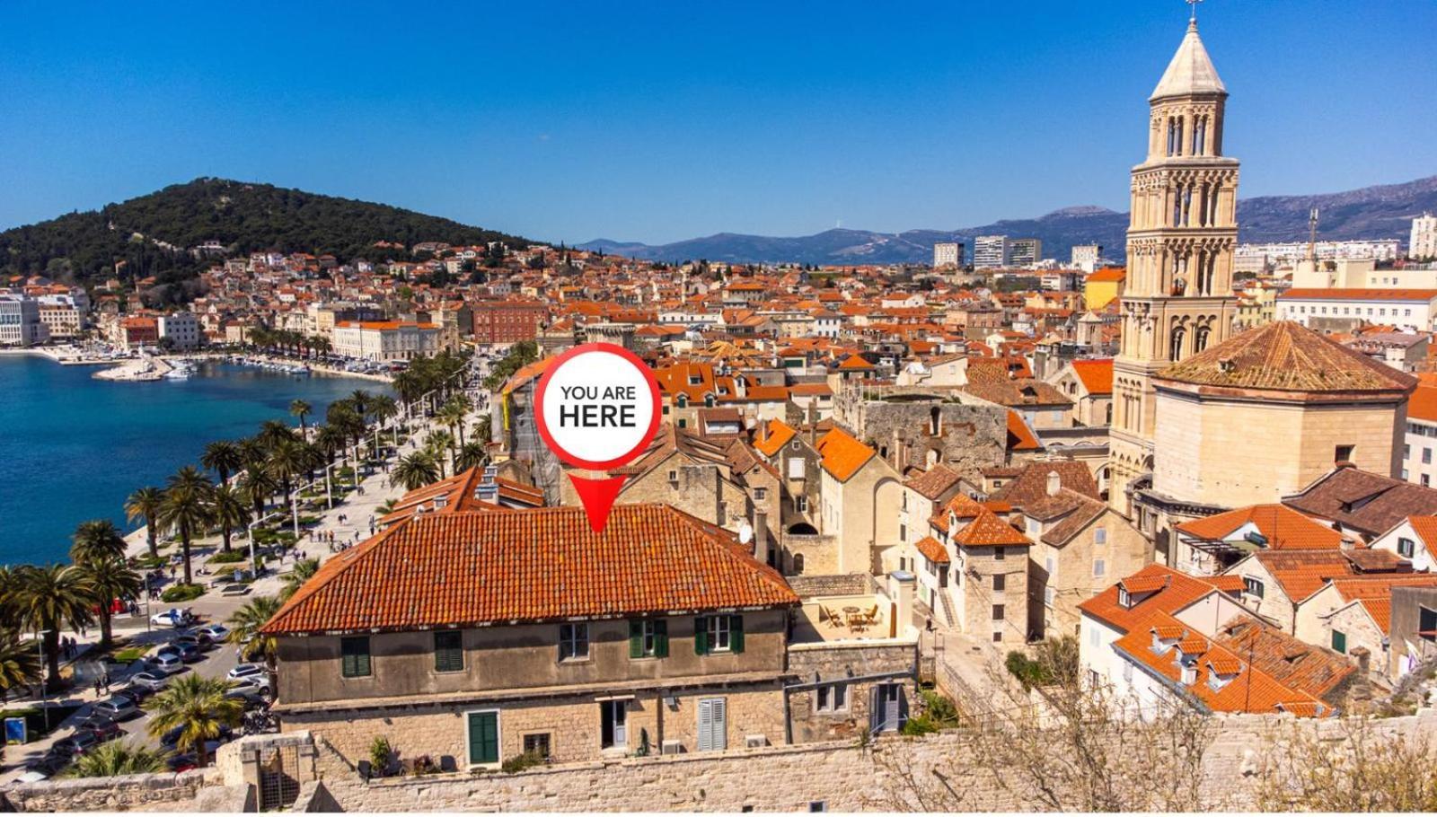 Diocletian Tower - Bella Vista & Palazzo Split Dış mekan fotoğraf